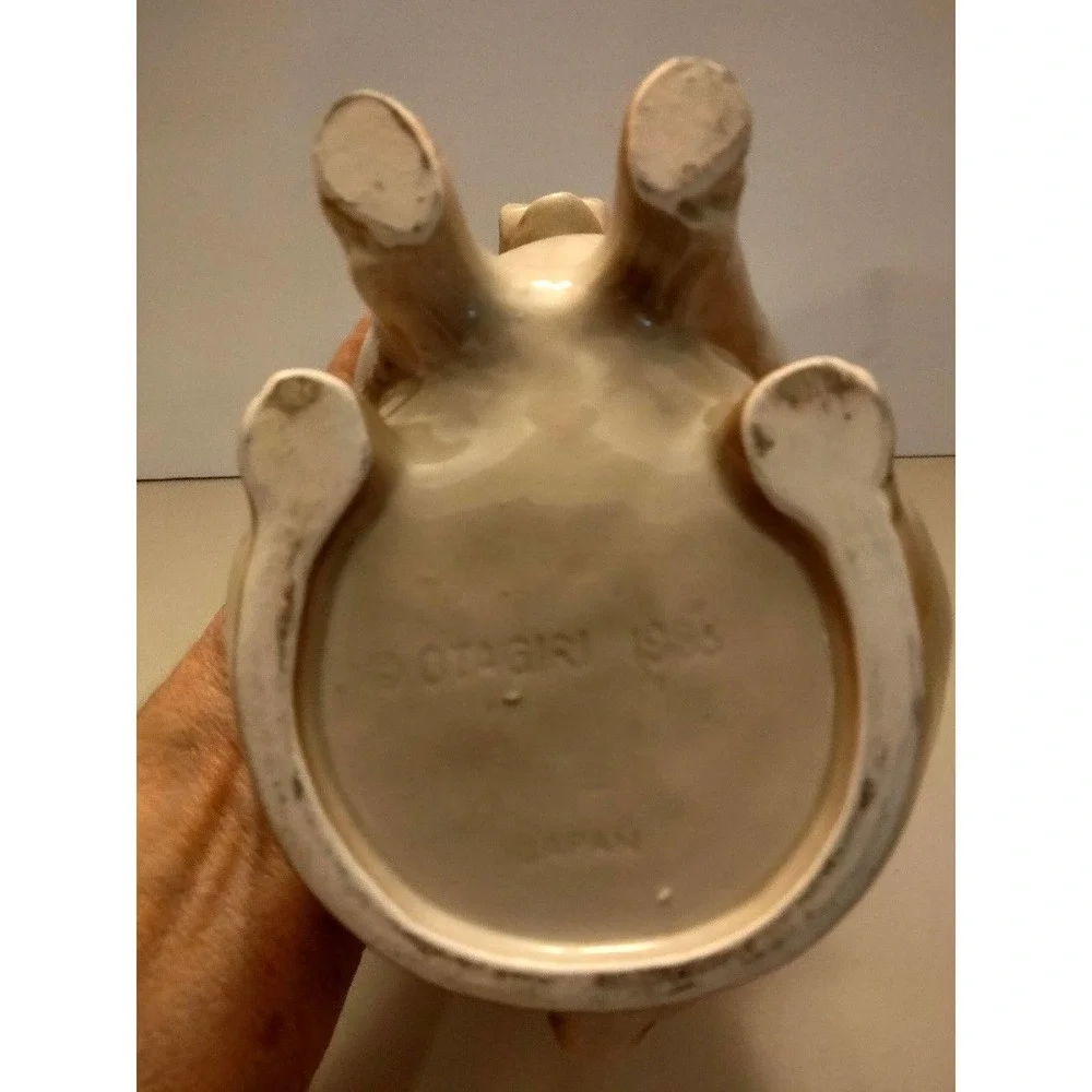 Vintage 1983 Otagiri Japan Pig teapot 6 3/4" tall - Picture 9 of 9